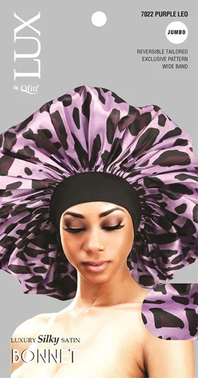 Lux by Qfitt Luxury Silky Satin Bonnet - VIP Extensions