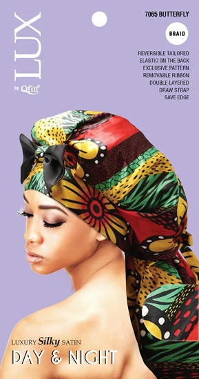 Lux by Qfitt Luxury Silky Satin Day & Night Cap - VIP Extensions