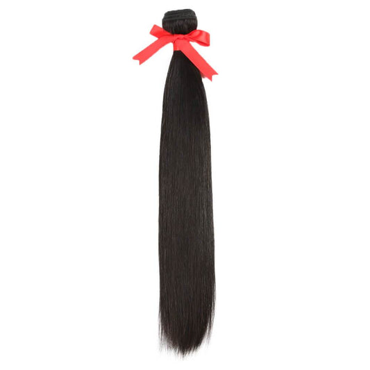 Queen Virgin Human Hair Natural Straight Wave Bundle - VIP Extensions