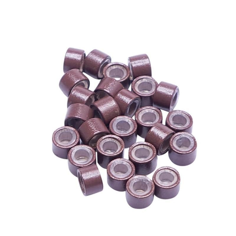 Copper Silicon Ring (Micro Link) 4.0 x 3.5 x 3.0 mm (1000 pcs)-B - VIP Extensions