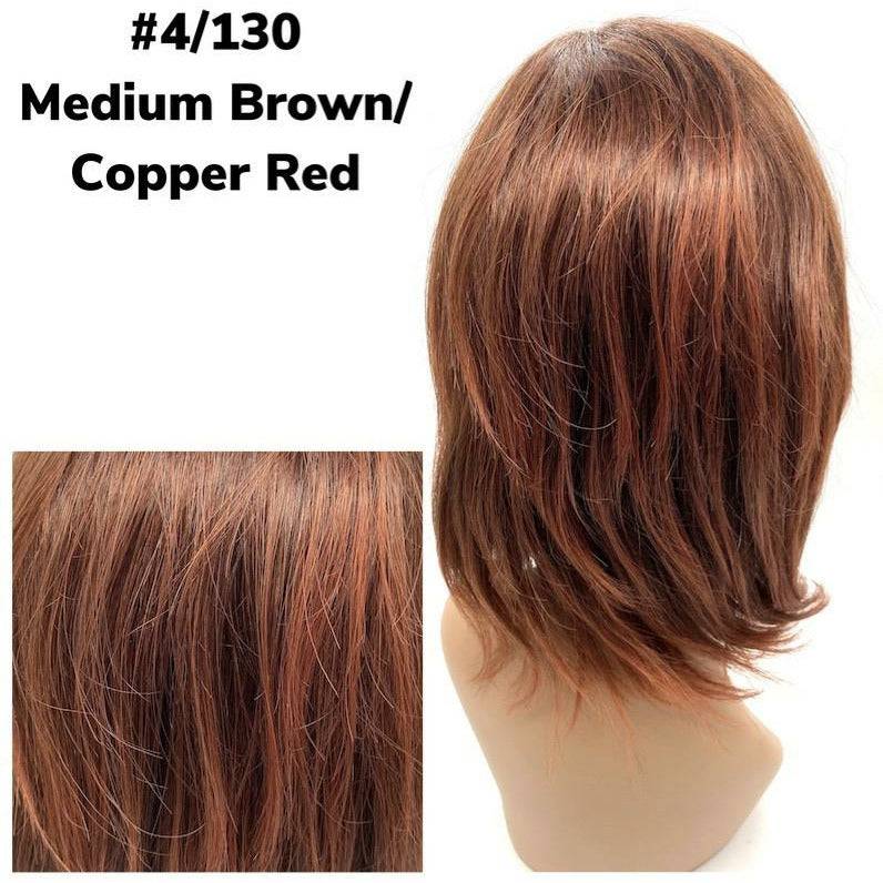 Unique 100% Human Hair Half Wig/ Style #33237 - VIP Extensions