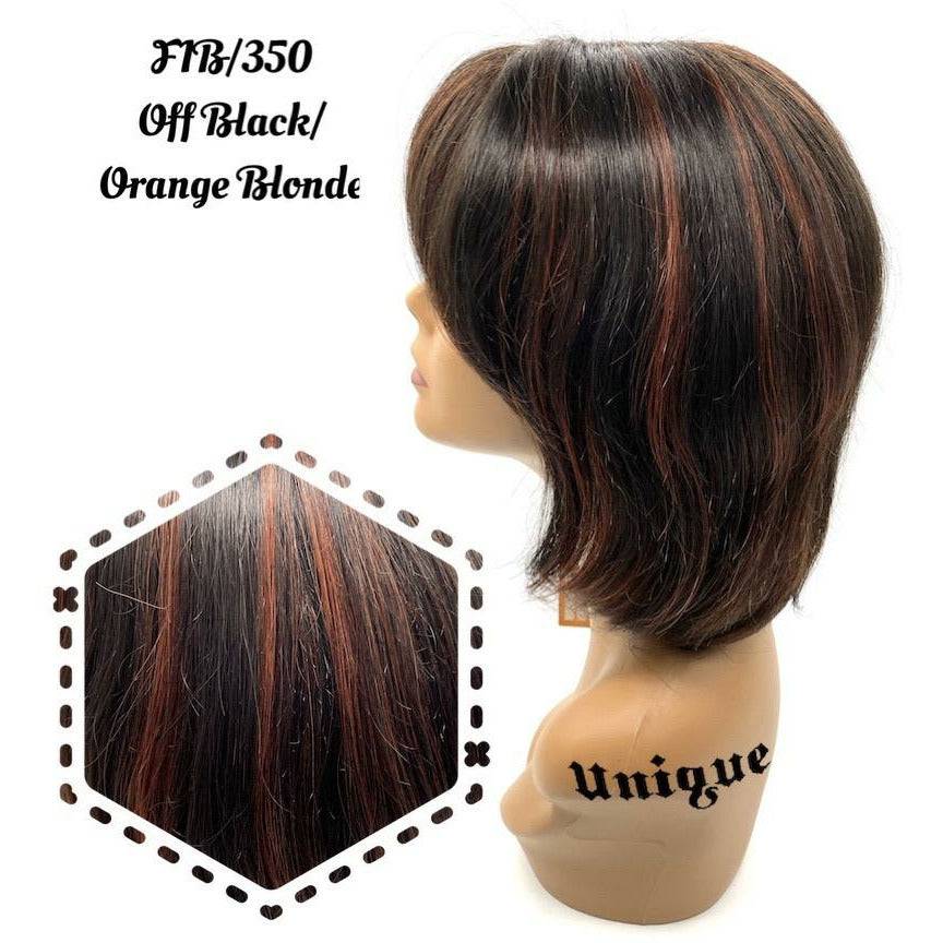 Unique's 100% Human Hair Full Wig / Style "T" - VIP Extensions