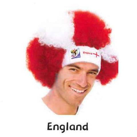 Retro Official Fifa Soccer Afro Wig from 2010 Games - VIP Extensions