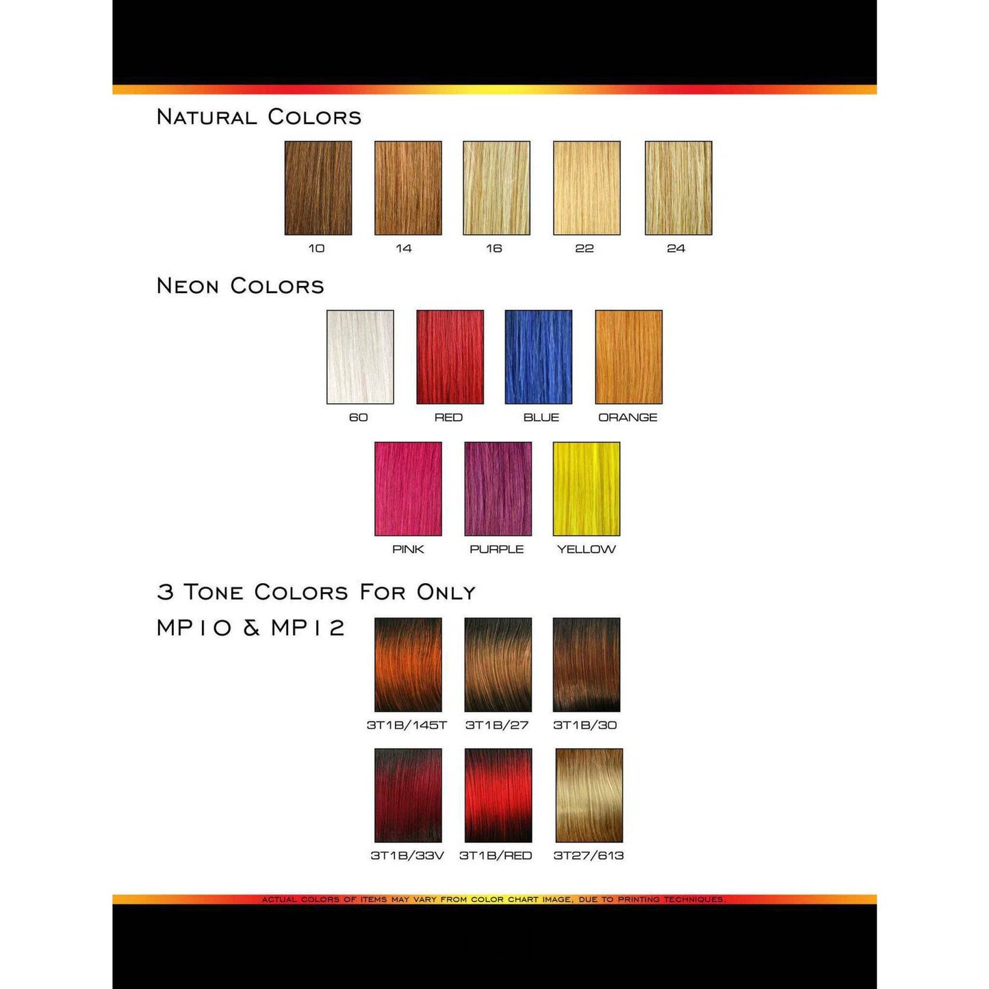 Unique's 100% Human Hair 28 Piece - VIP Extensions