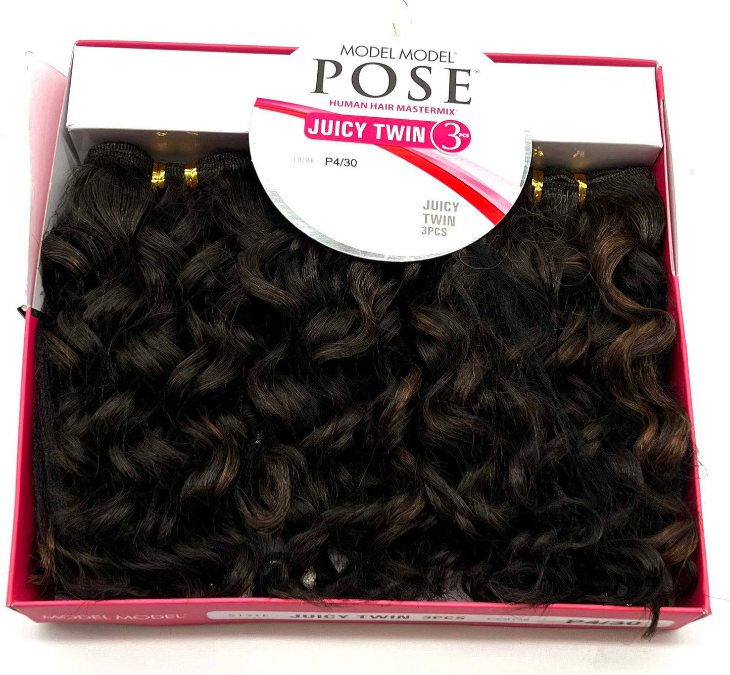 Model Model Pose Human Hair Blend JUICY TWIN 3PCS - VIP Extensions