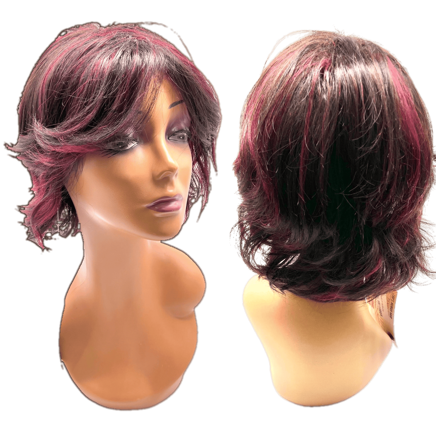 Unique's 100% Human Hair Full Wig / Style "R" - VIP Extensions