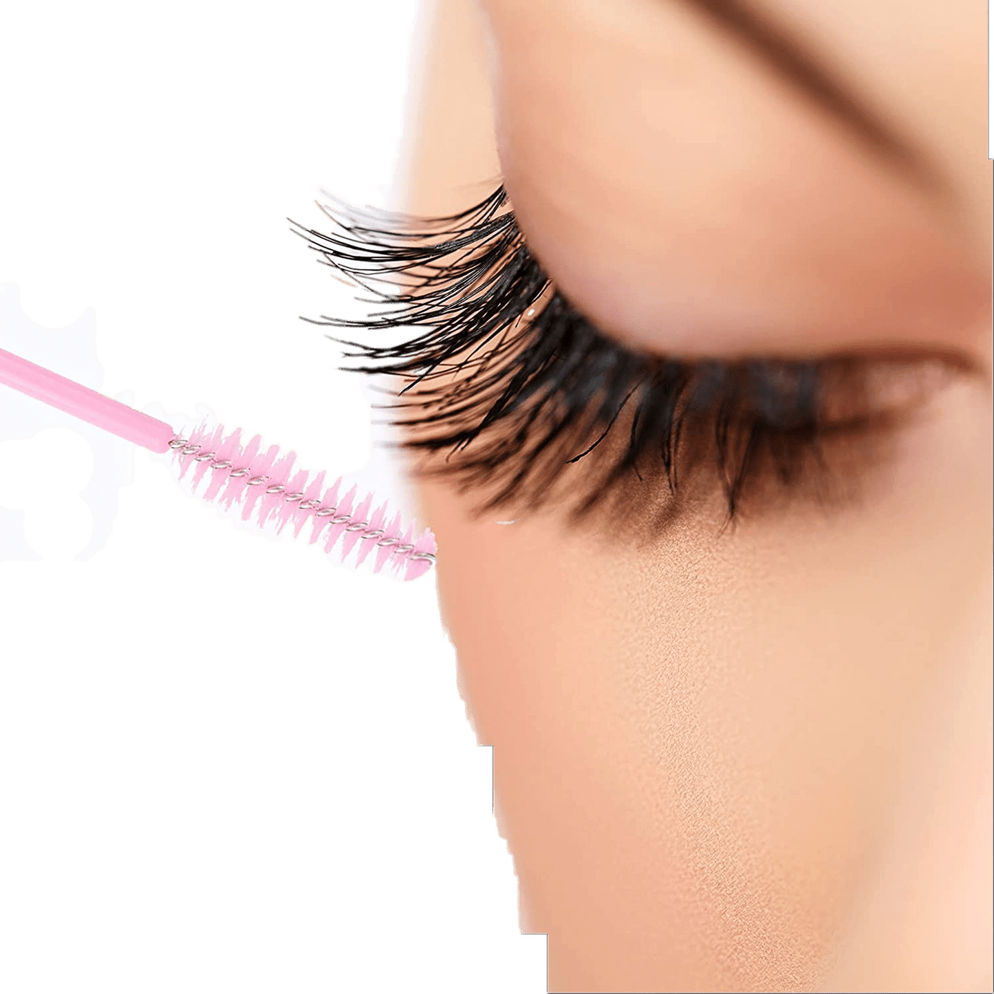 VIP Eyelash accessories - Pink Color Mascara Wands (100 strand/bag) - VIP Extensions