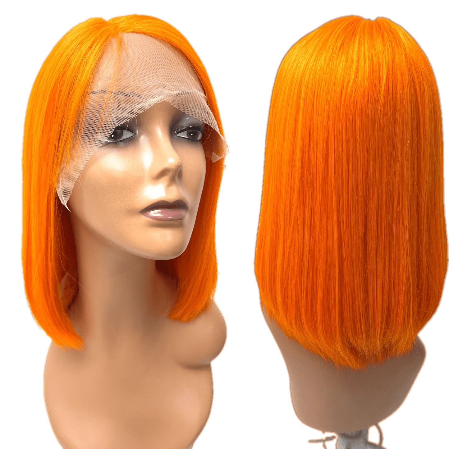 RIO Lace Front U Part Human Hair Bob Wig Straight - VIP Extensions
