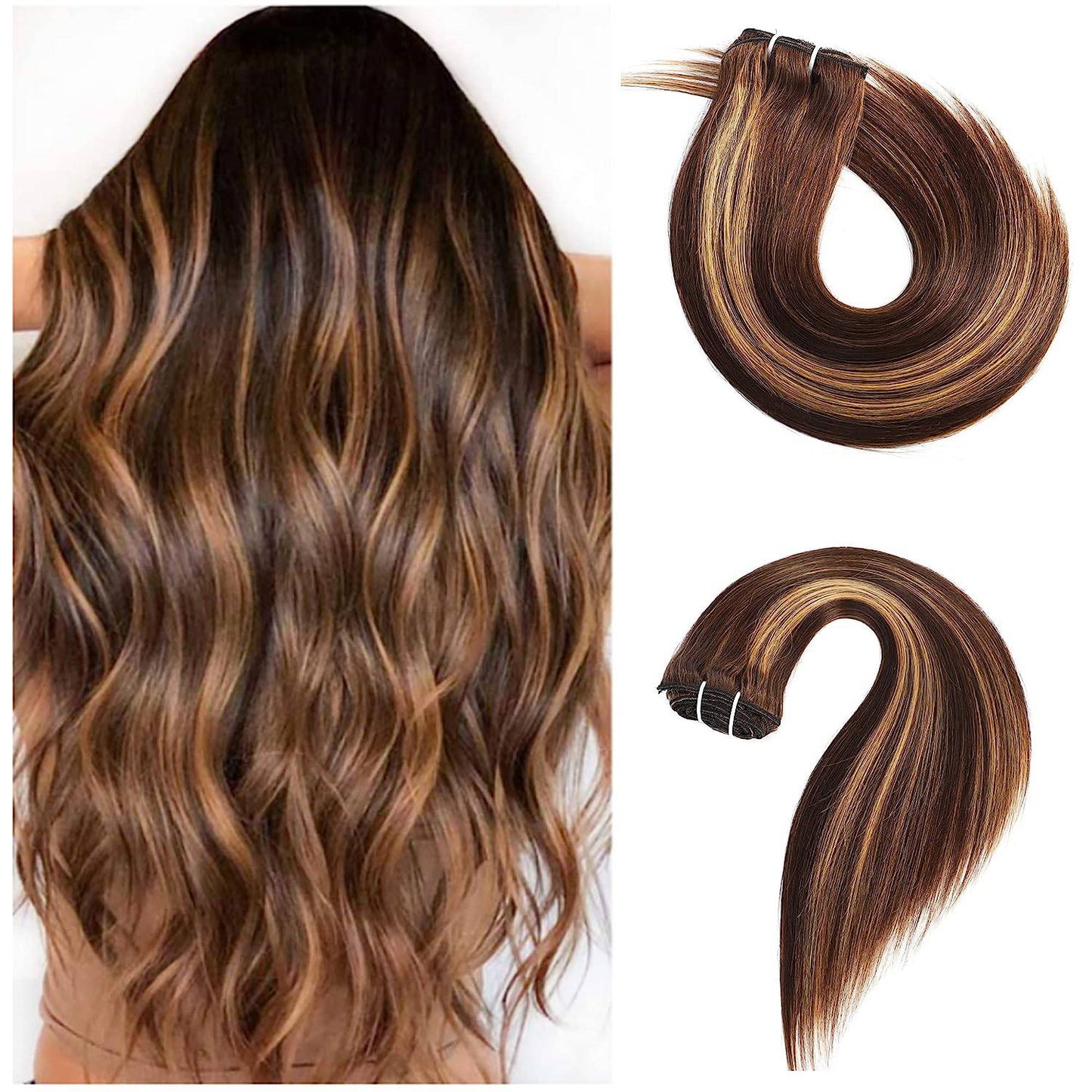 VIP Clip Extensions / Silky Straight - 18" (140 g ) ClipeX System - VIP Extensions