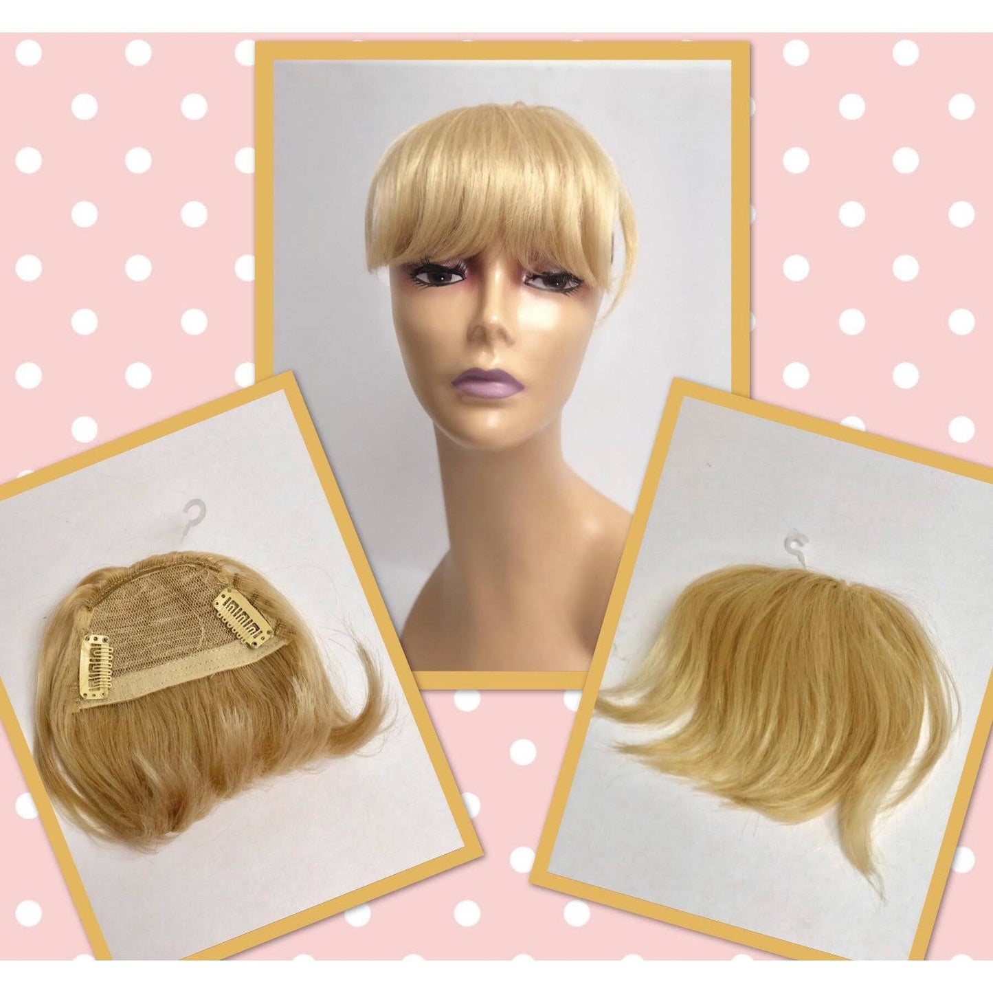 Unique 100% Human Hair Bang Piece - VIP Extensions