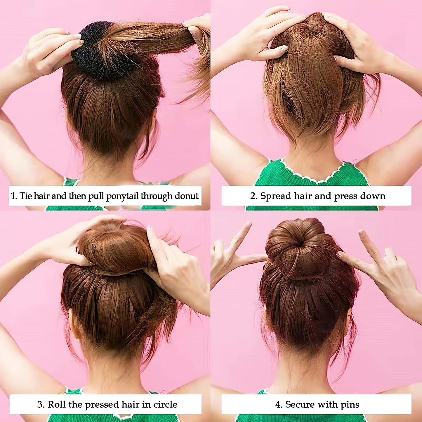 Hair Bun Maker /Hair Bun Donut 1PC - VIP Extensions