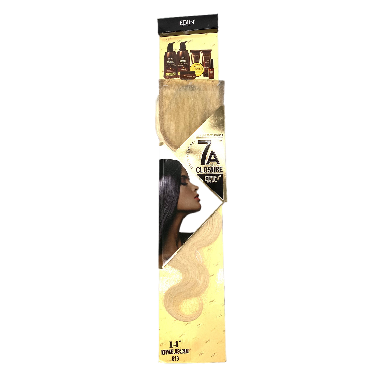 Ebin New York 4X4 CLOSURE BODY WAVE 14''(613) - VIP Extensions