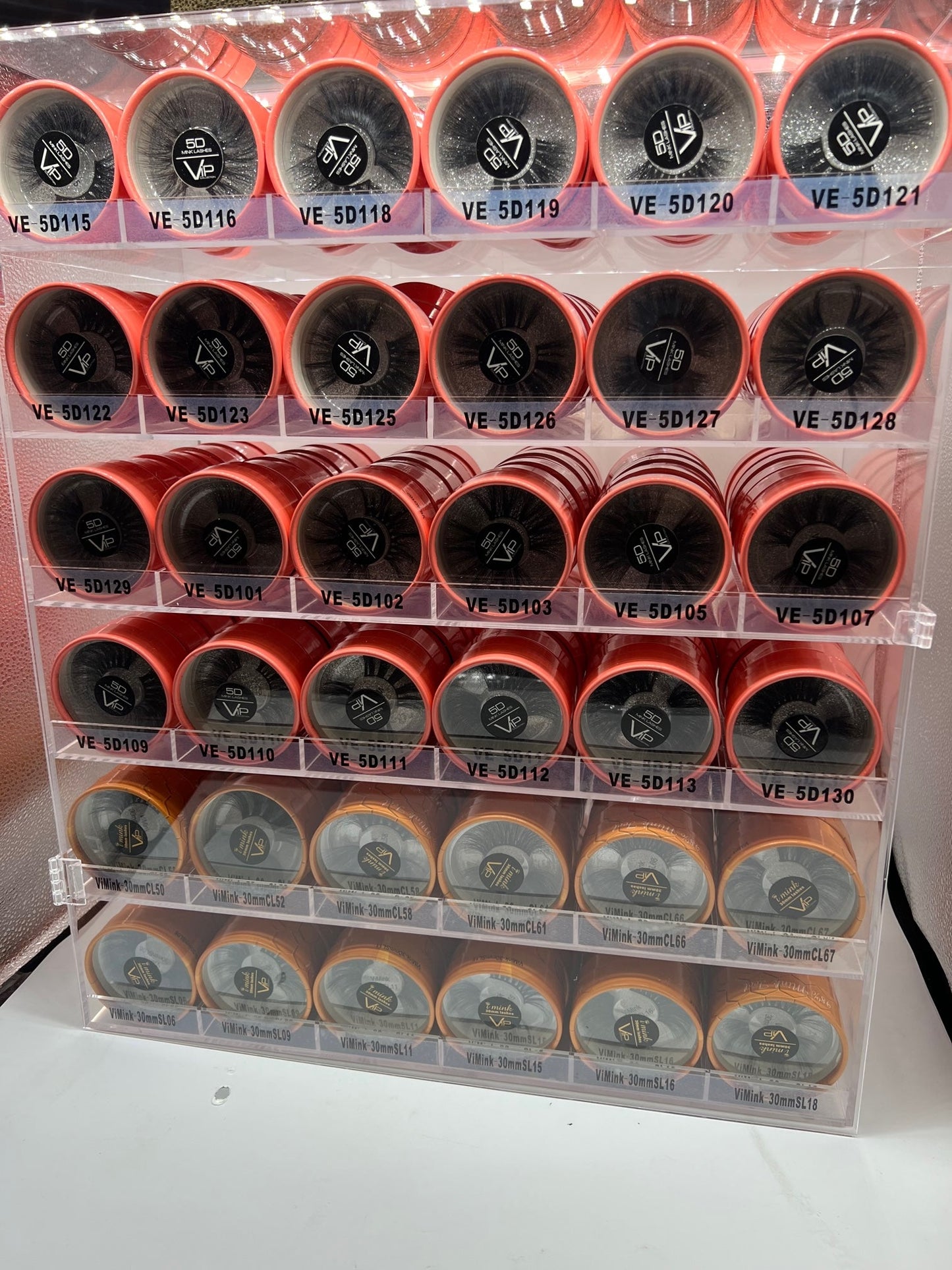 36 Slots Acrylic display - 5D + IMink