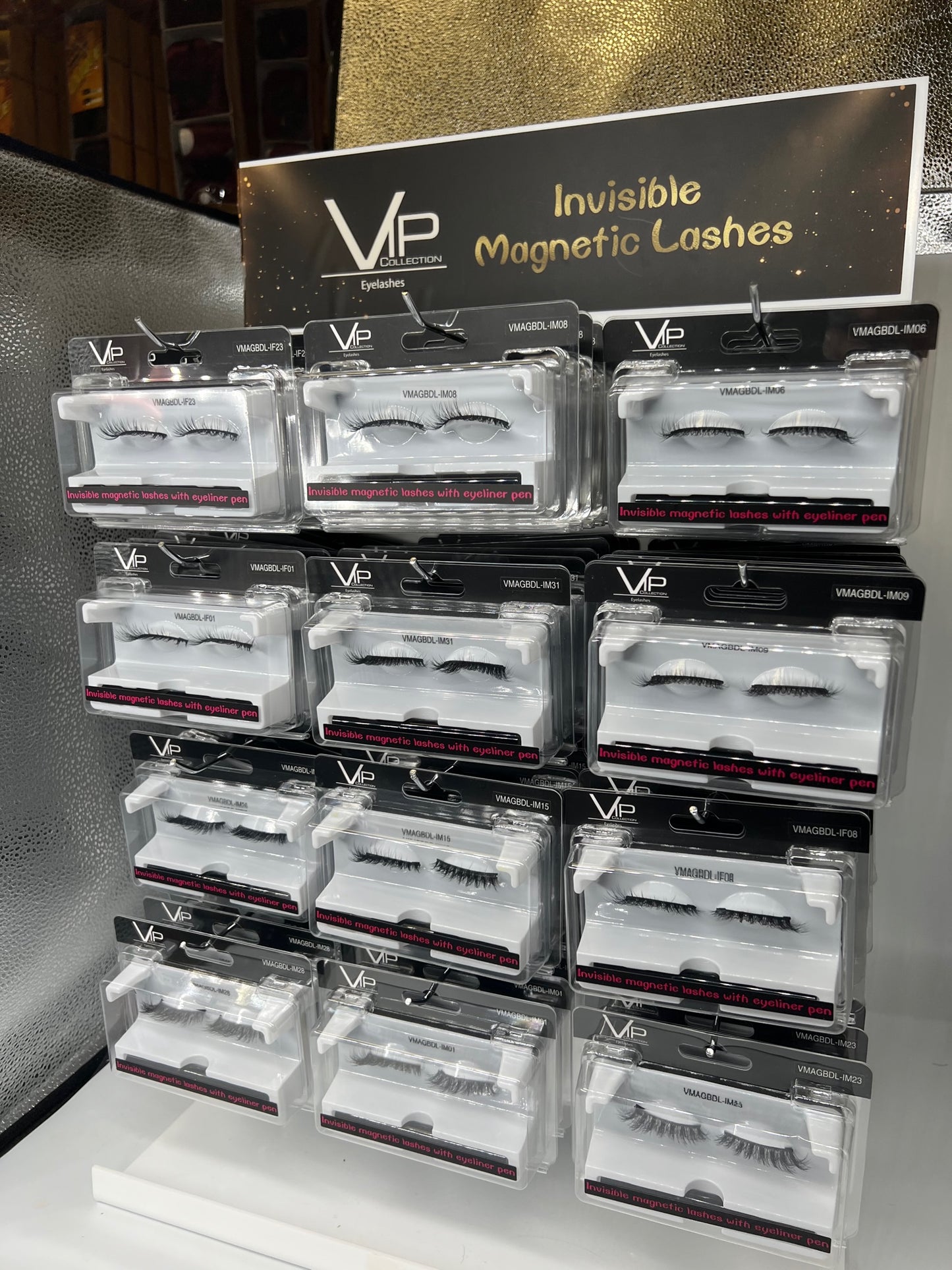 Refill for Display with Magnetic Lashes plus pencil Set