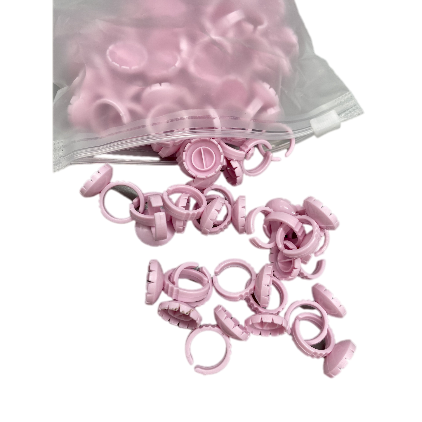 New! VIP Glue Ring and Easy Fan Cup! Two in one! 100pcs bag - VIP Extensions