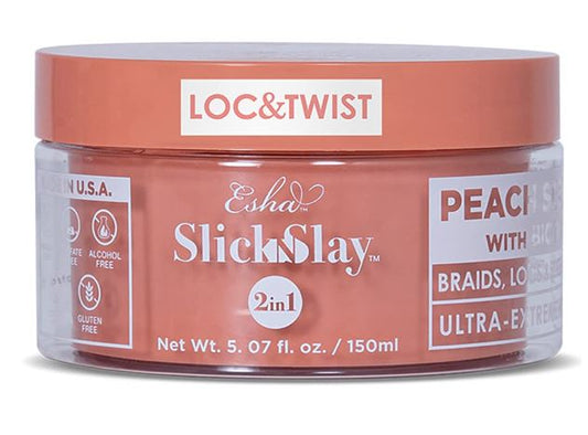 Esha Slick N Slay Braiding Gel – 3-in-1 Braid and Edge Gel – Ultra Extreme Hold Gel for Hair 5.07OZ - 150ml - VIP Extensions