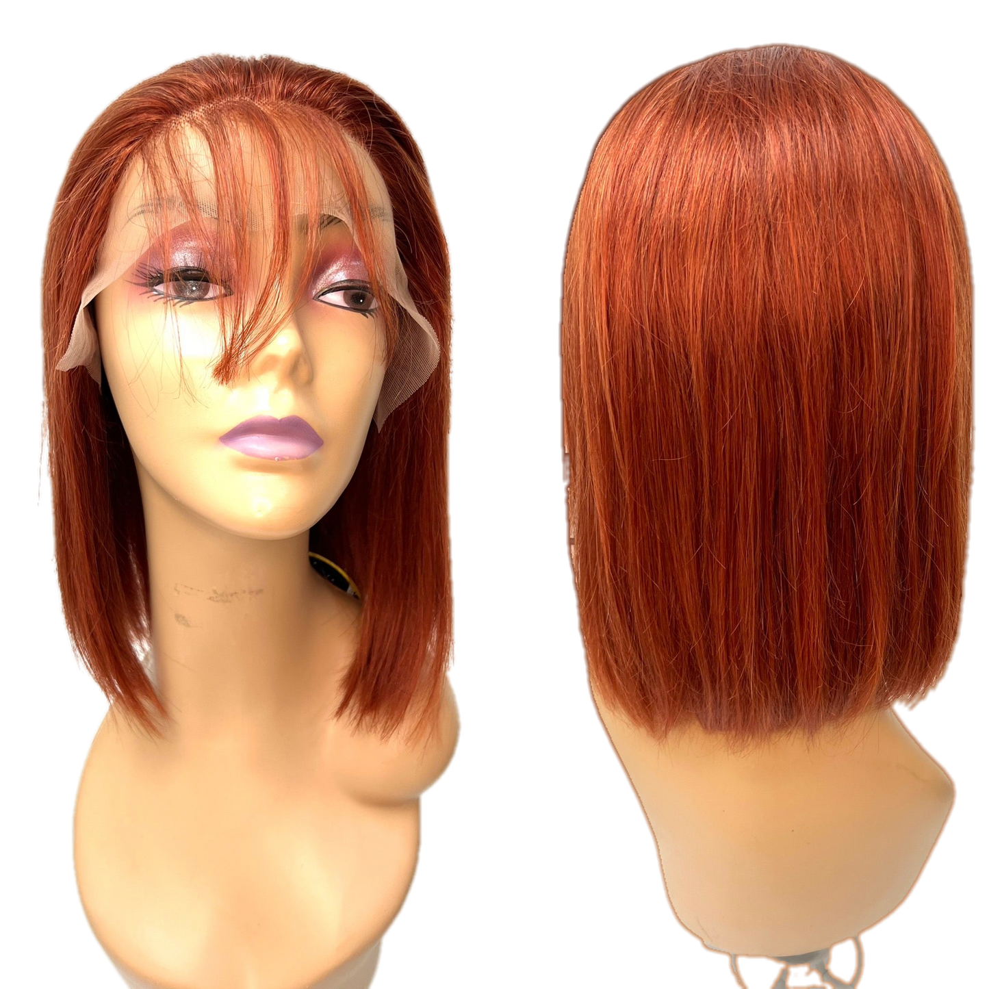 RIO Straight Human Hair Front Lace Wig - VIP Extensions
