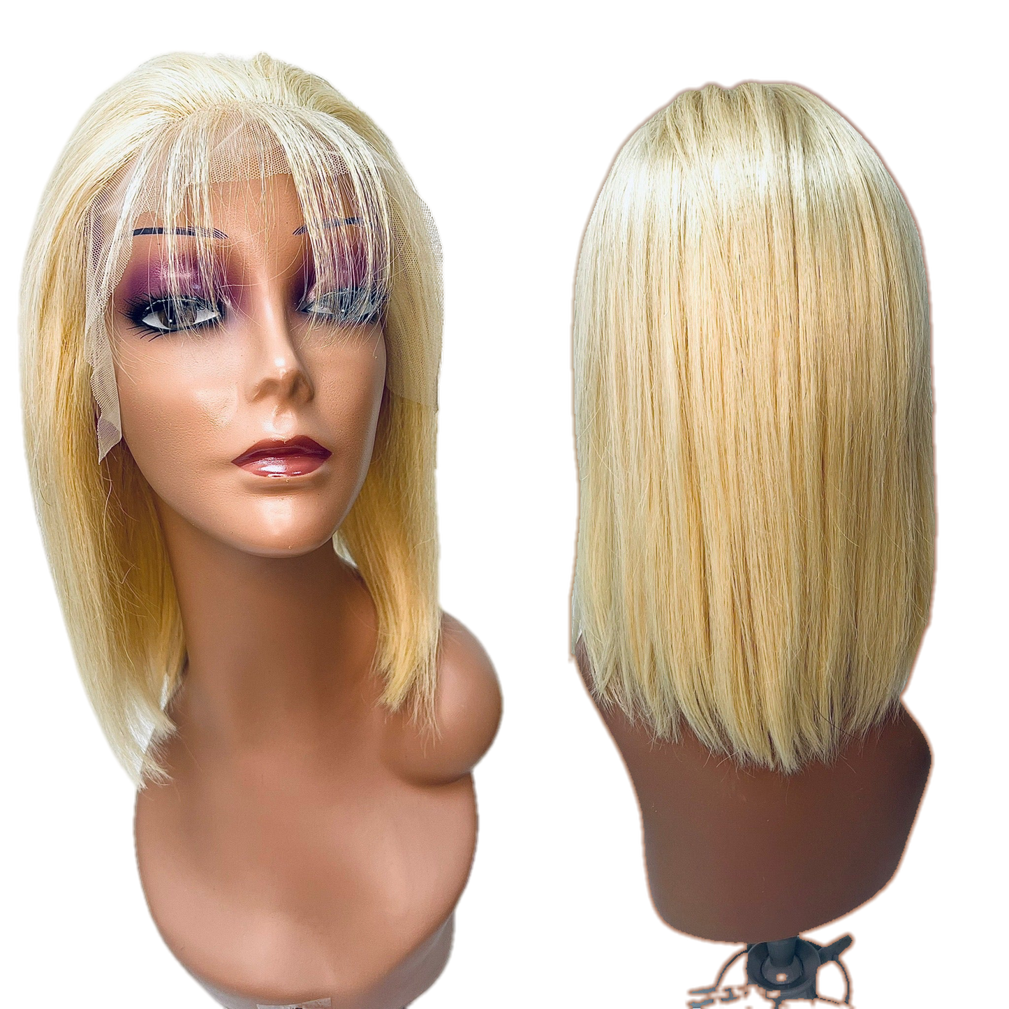 RIO Ukrainian Straight Human Hair Front Lace Wig - VIP Extensions