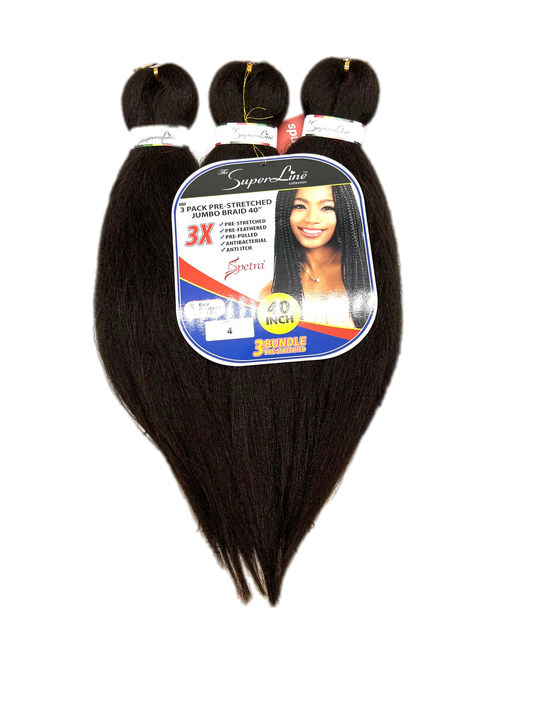 Super Line Collection 3x jumbo Braid 40'' - VIP Extensions