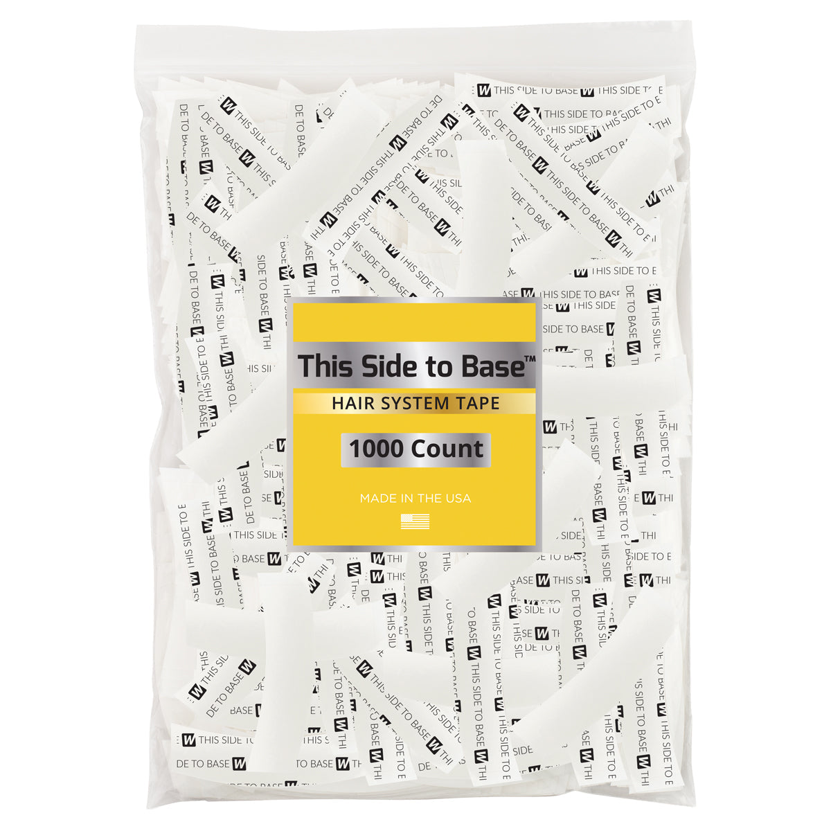 THIS SIDE TO BASE TAPE STRAIGHT STRIPS - VIP Extensions