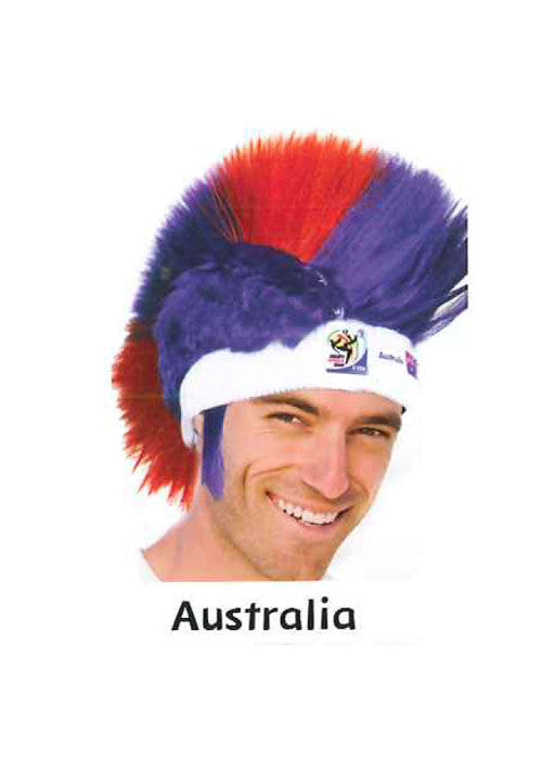 2010 Official FIFA Soccer Mohawk Wig - Hair and Accessories Inc