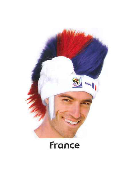 2010 Official FIFA Soccer Mohawk Wig - Hair and Accessories Inc