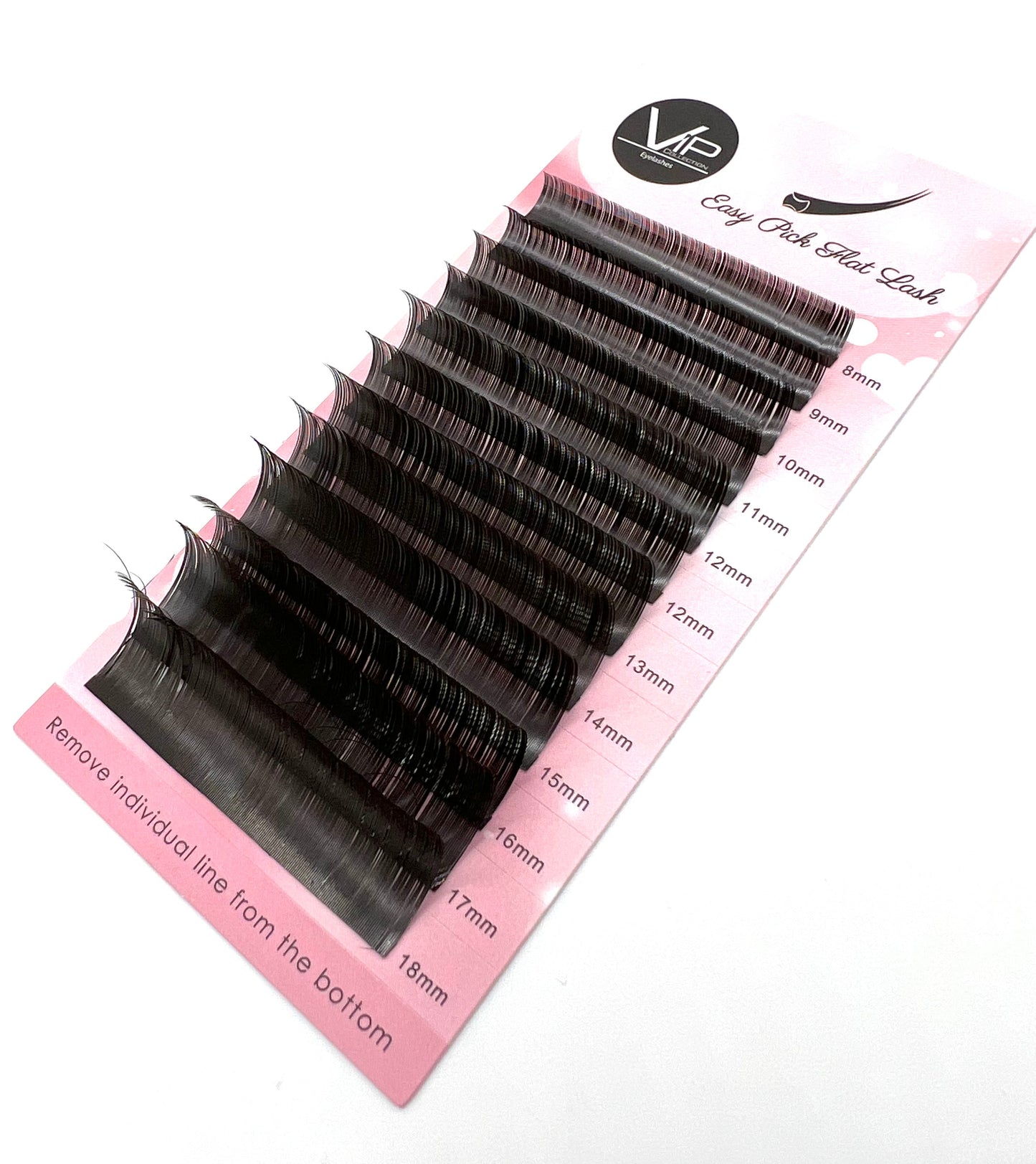 VIP Easy Pick Flat Lash Extensions 12 lines Mixed - VIP Extensions