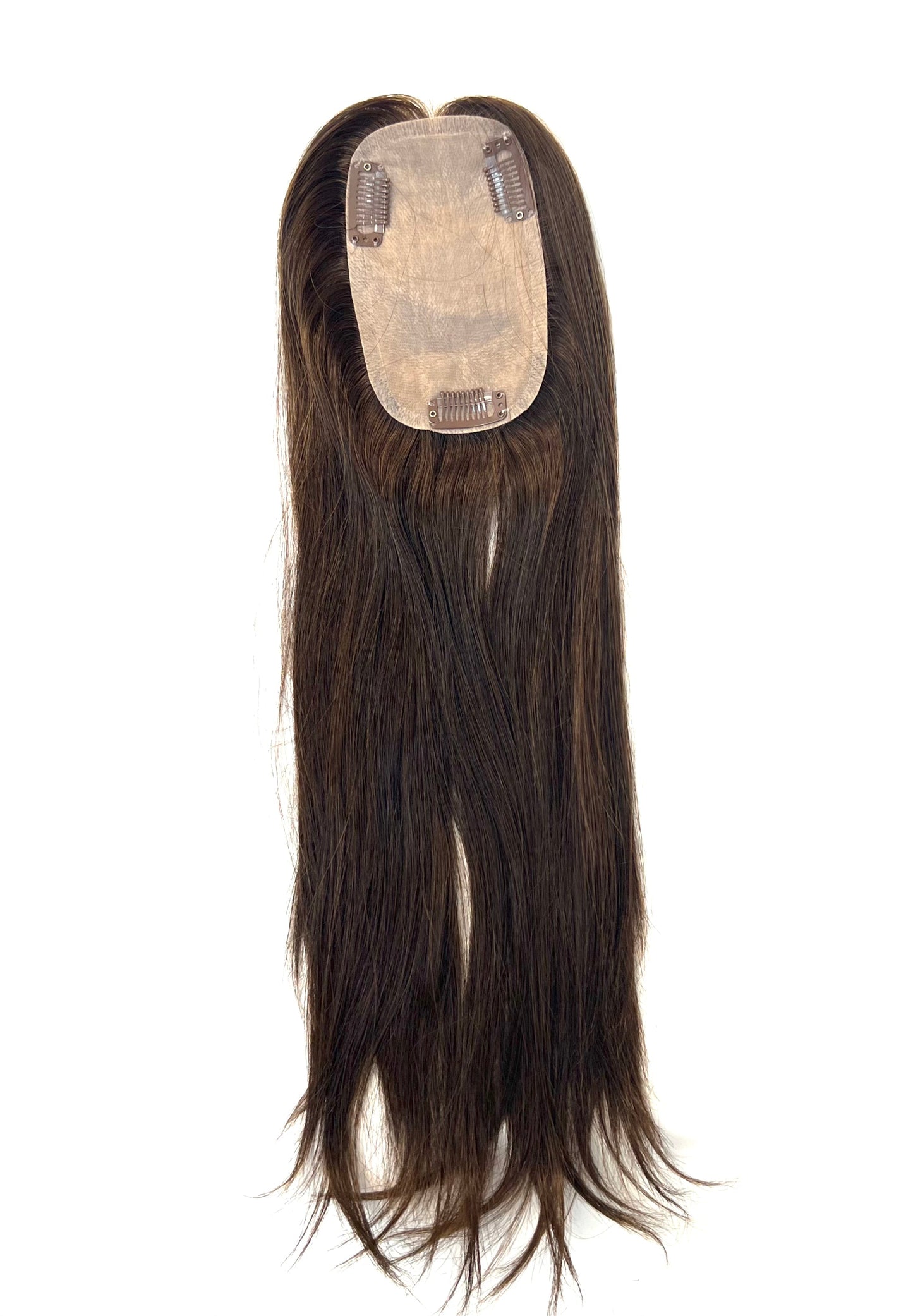 Virgin Remy Human Hair Silk Straight Top Topper (TP35) - 16" - VIP Extensions