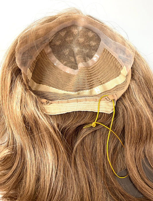 Caucasian Frontal Hand Tied Lace Wig - VIP Extensions