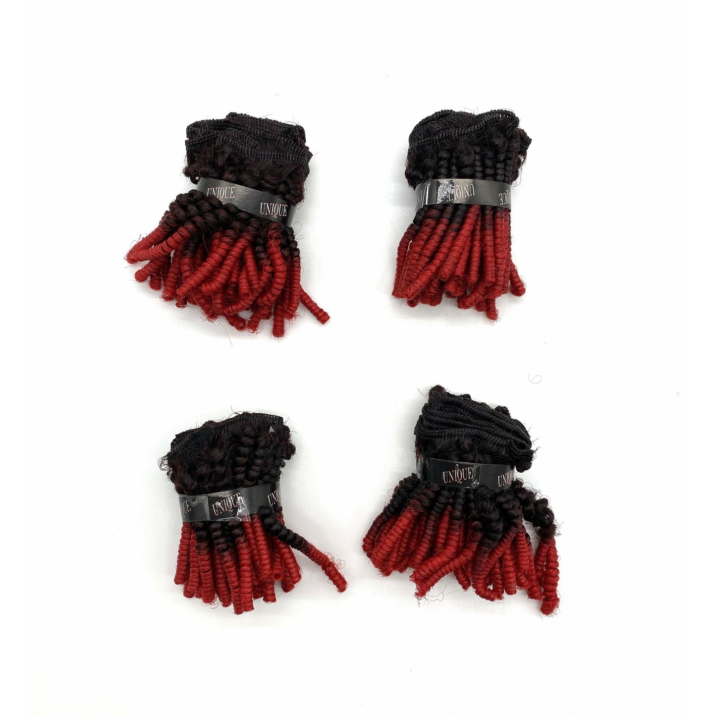 Unique Human Hair Tiny Afro 4 piece set