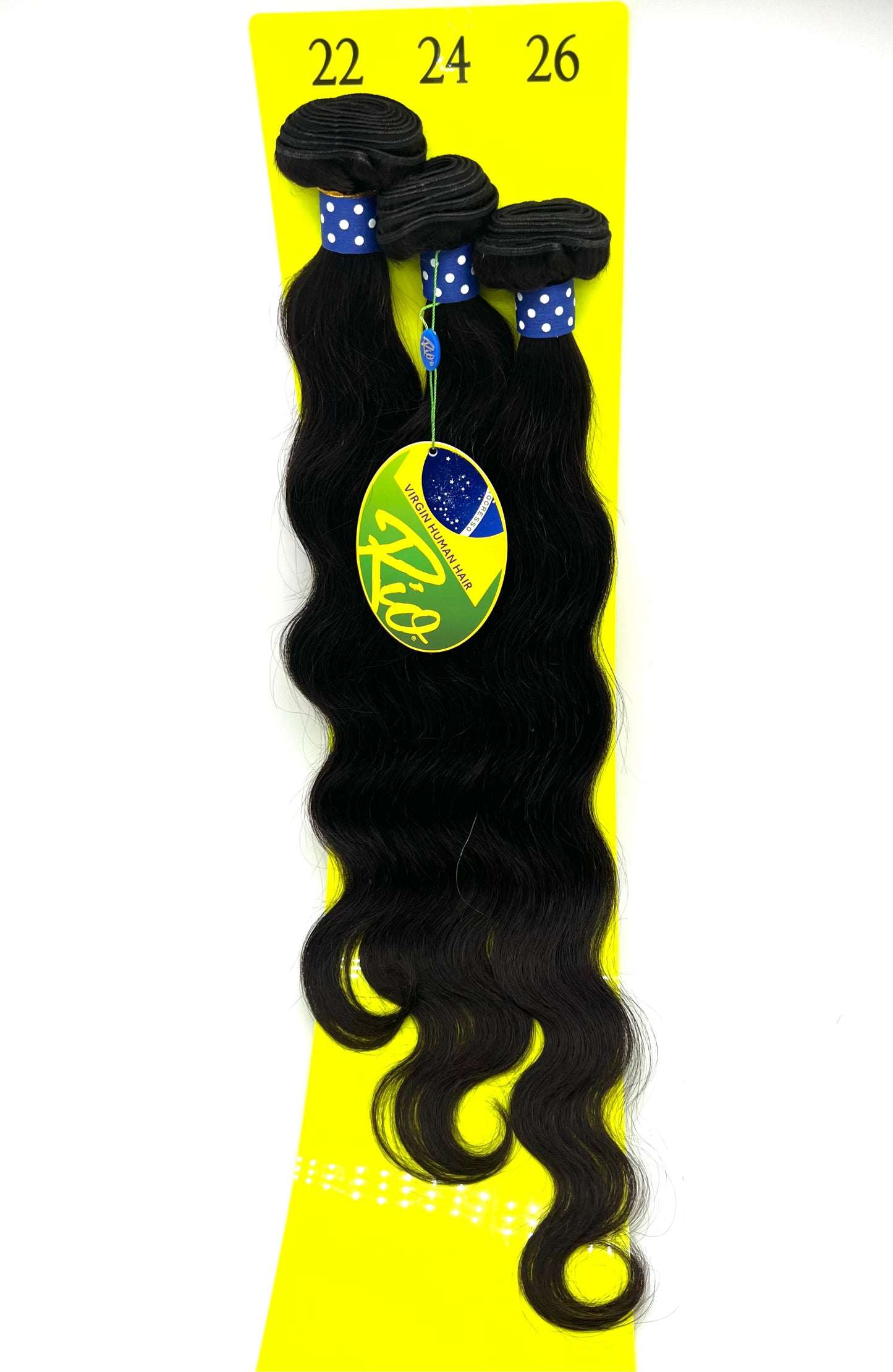 RIO 100% Virgin Remy Human Hair. Body WAVE - VIP Extensions