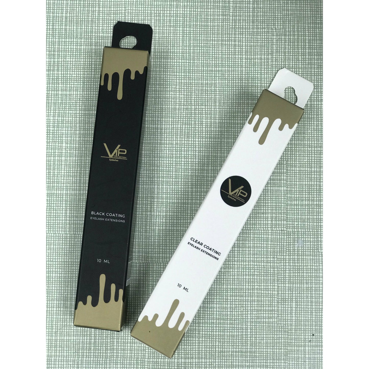 VIP Eyelash Extensions Coating Mascara Clear and Black, 10ml