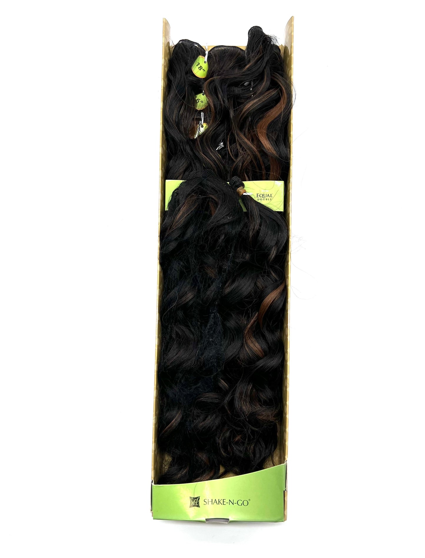 FreeTress Equal Synthetic Hair Weave Appeal Curl 4Pcs + CLOSURE - VIP Extensions
