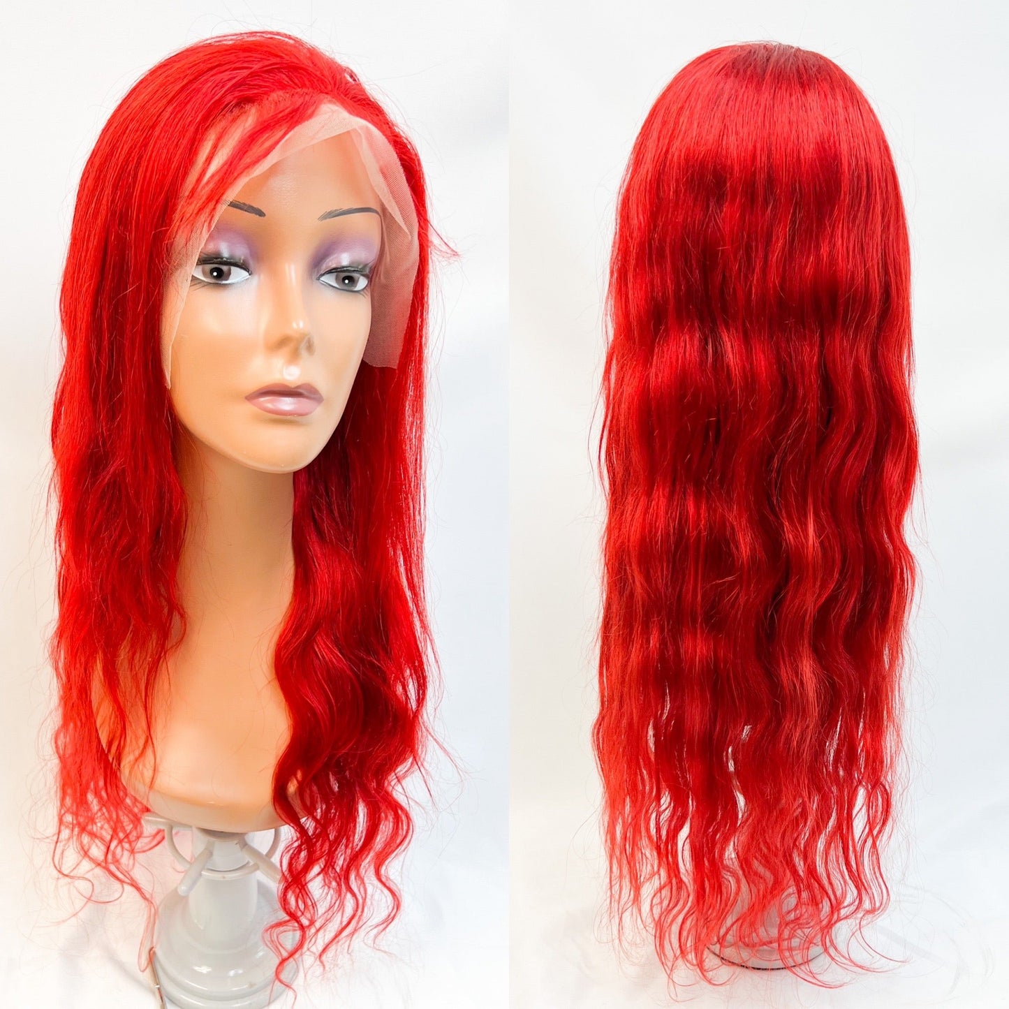 Rio Body Wave Front Lace Wig -RED - VIP Extensions