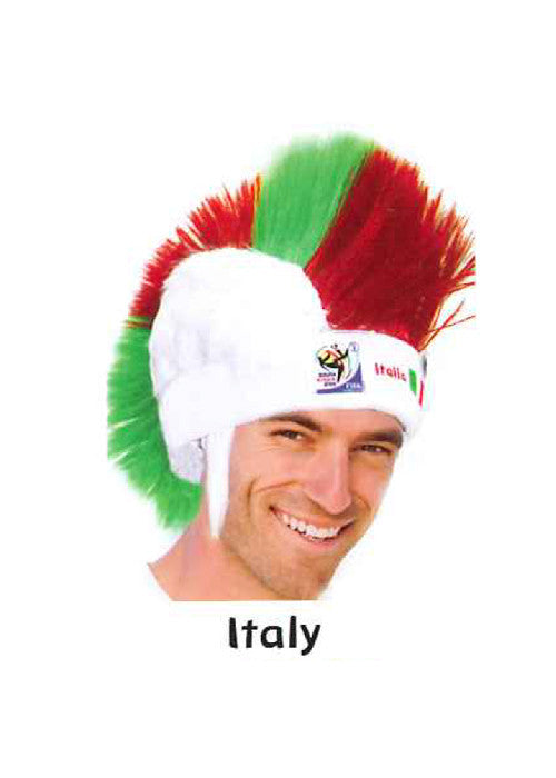 2010 Official FIFA Soccer Mohawk Wig - Hair and Accessories Inc