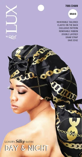 Lux by Qfitt Luxury Silky Satin Day & Night Cap - VIP Extensions
