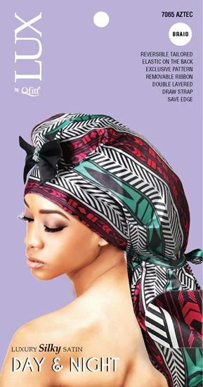 Lux by Qfitt Luxury Silky Satin Day & Night Cap - VIP Extensions