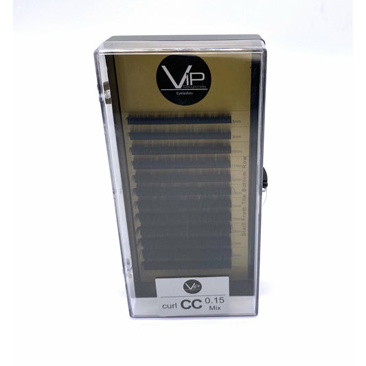 VIP Faux Mink Lash Extension 12 Lines CC Curl Mix 0.15 mm - VIP Extensions