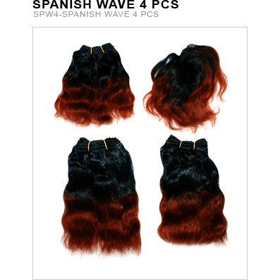 Unique's Human Hair Spanish Wave 4 Piece - VIP Extensions