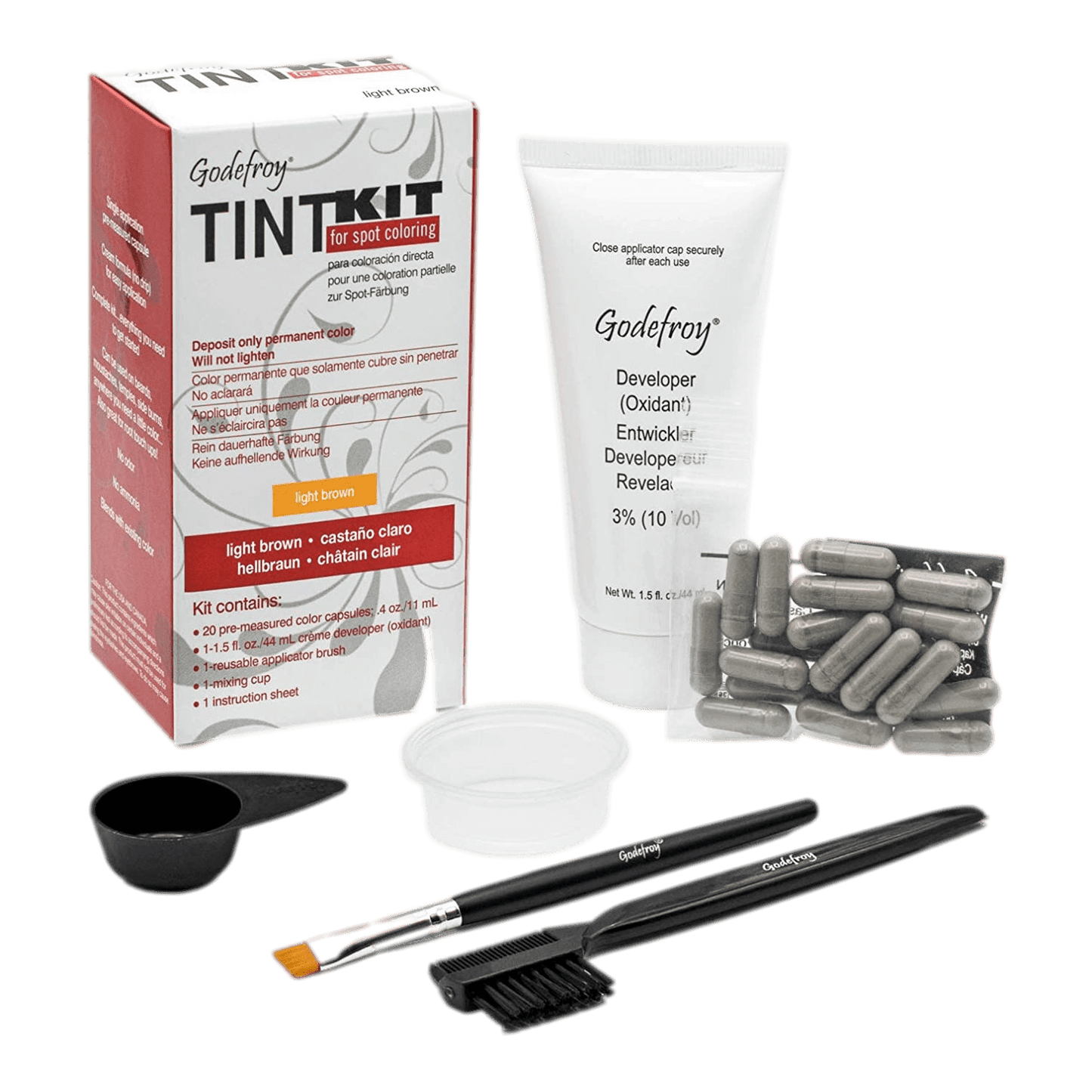 Tint Kit, Professional Semi-Permanent  Eyebrow - VIP Extensions