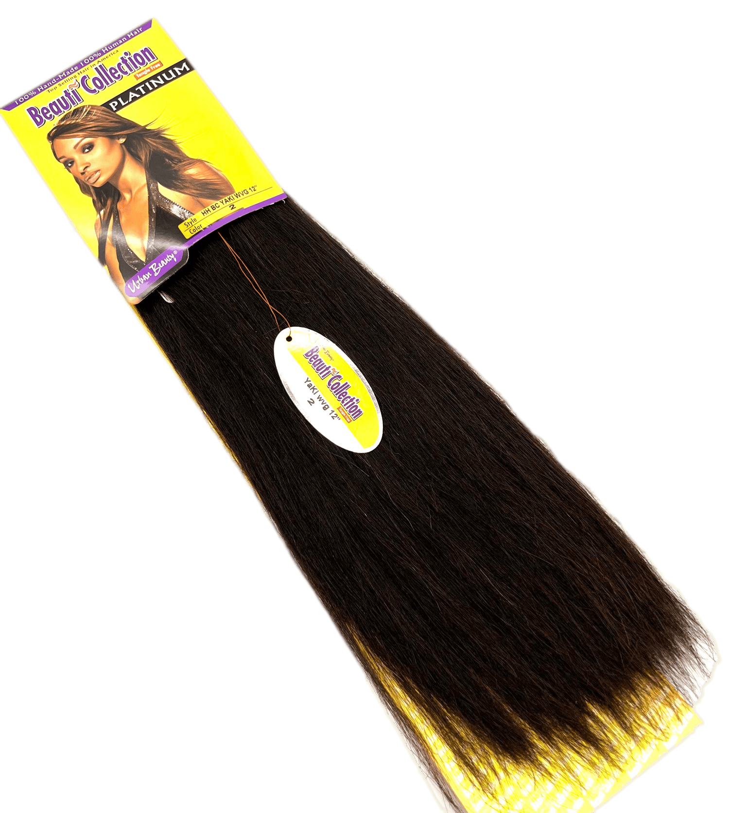 Beauti Collection Human Hair Weave -Yaki Weave - VIP Extensions