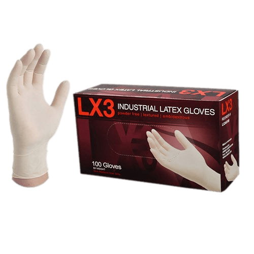 LATEX GLOVE BOX MEDIUM 100PC/BOX(LX344100) - VIP Extensions