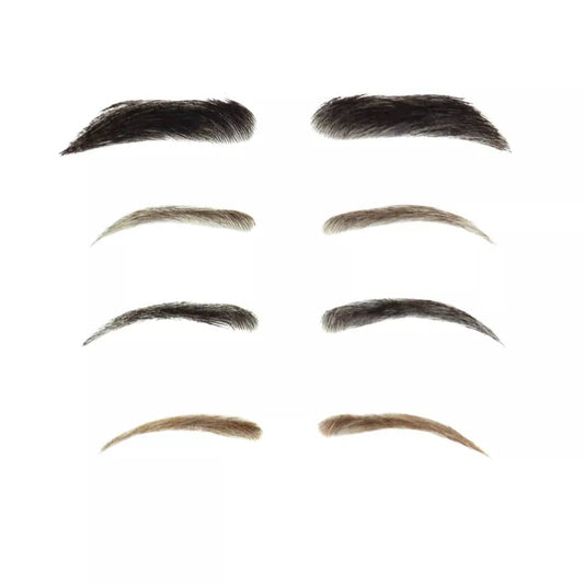 Human Hair Hand Injected PU False Eyebrows - VIP Extensions