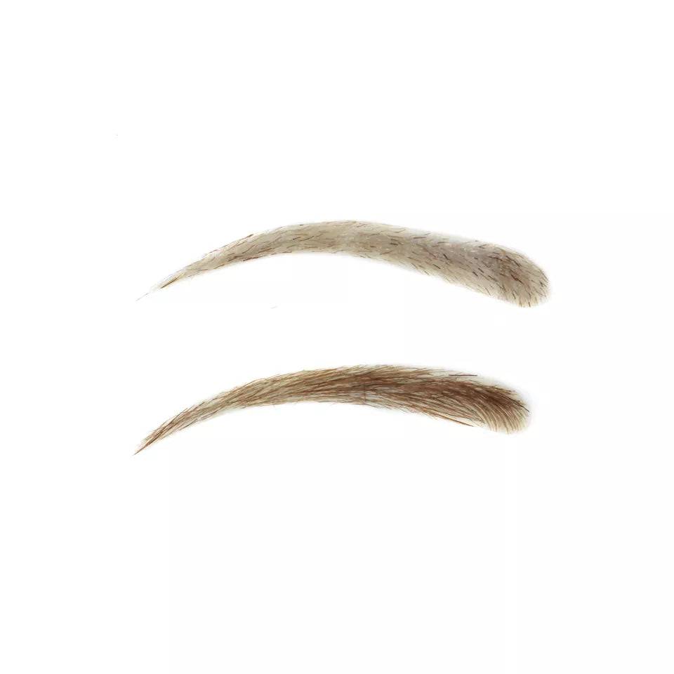 Human Hair Hand Injected PU False Eyebrows - VIP Extensions