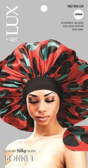 Lux by Qfitt Luxury Silky Satin Bonnet - VIP Extensions