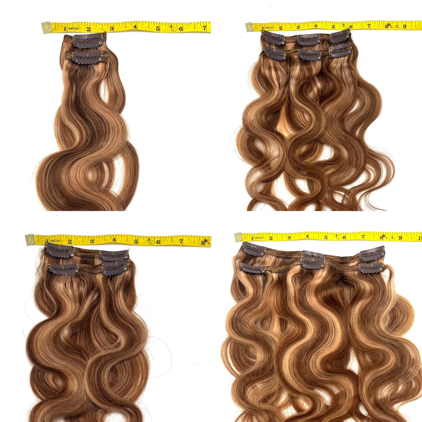VIP Clip Extensions/ Body Wave  18"  140 grams - ClipeX System - VIP Extensions