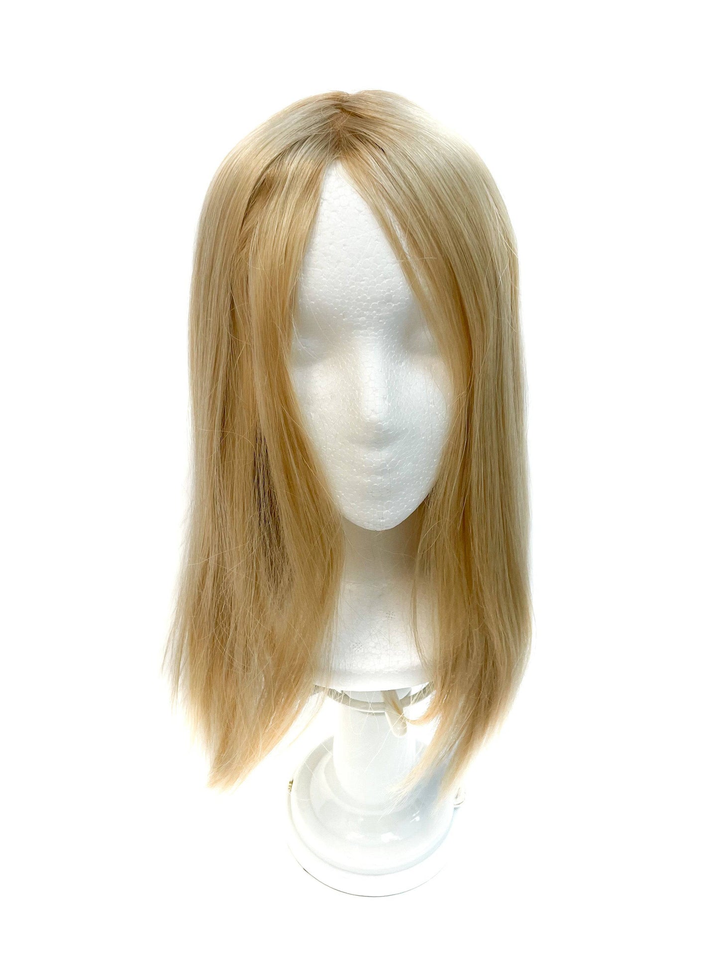 Virgin Remy Human Hair Silk Straight Top Topper Pieces (TP37) - VIP Extensions