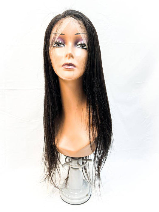 VIP Collection Virgin Human Hair Full Lace Wig Straight 10" TO 20" - VIP Extensions