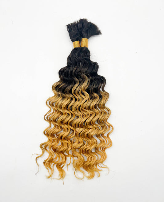 Unique's Human Hair New Deep Bulk 16'' - VIP Extensions