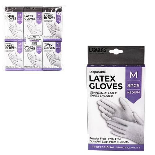 LQQKS LATEX GLOVE 8PC/PK - VIP Extensions